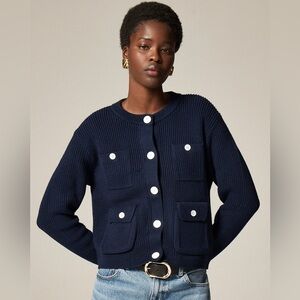 J.Crew Four-pocket cardigan sweater jacket CG804
